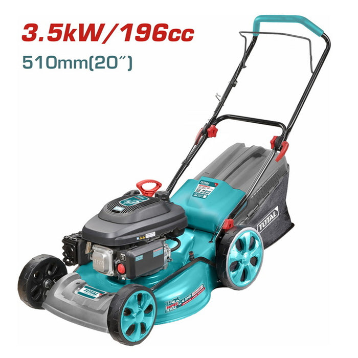 Tondeuse À Gazon 3500W 51Cm - Total Ramassage - TGT196201 - TOTAL TOOLS TUNISIA Site officiel | Station d'outils