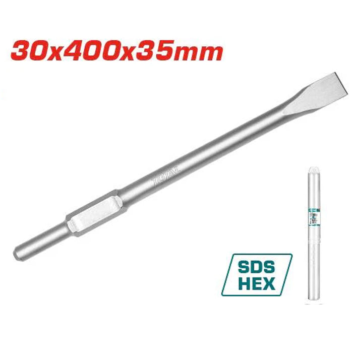 Burin HEX 30x400x35–TOTAL TUNISIA Démolition–TAC15333012 - TOTAL TOOLS TUNISIA Site officiel | Station d'outils