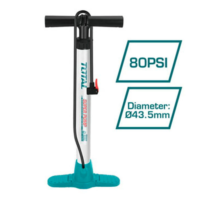 TMPP4501 Pompe Bicyclette Total 80 PSI Compacte Voyage - TOTAL TOOLS TUNISIA Site officiel | Station d'outils