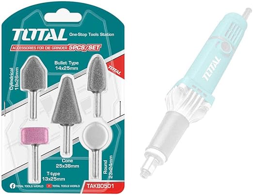 Accessoires Total 5PCS Pour Meuleuse TG504062 Pro Kit - TOTAL TOOLS TUNISIA Site officiel | Station d'outils
