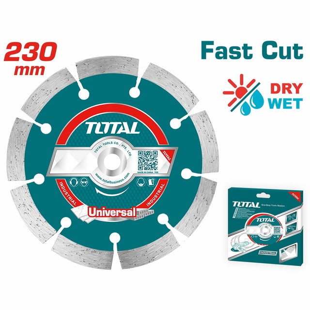 Disque Diamant 230x22,2 - TOTAL TUNISIA Coupe TAC2112301 - TOTAL TOOLS TUNISIA Site officiel | Station d'outils