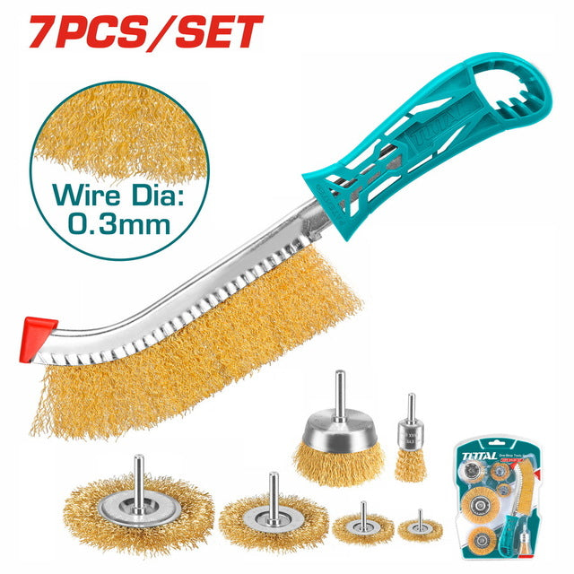 Brosses Métalliques 10 – TOTAL TUNISIA Usage – TAC310071 - TOTAL TOOLS TUNISIA Site officiel | Station d'outils