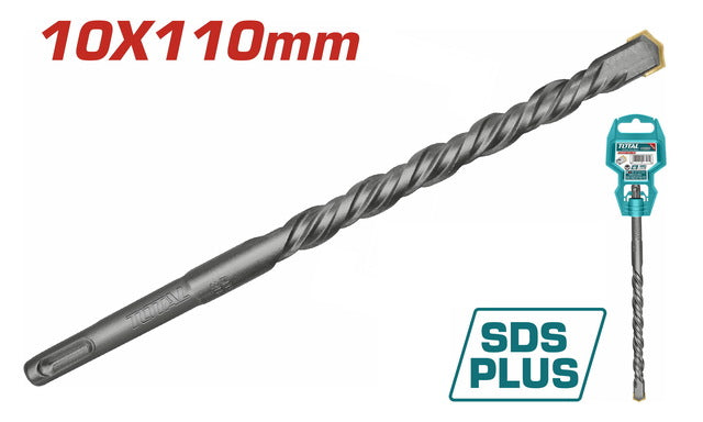 Total Foret SDS Plus 10 Mm 110 Mm Pointe Tungstène Ultra