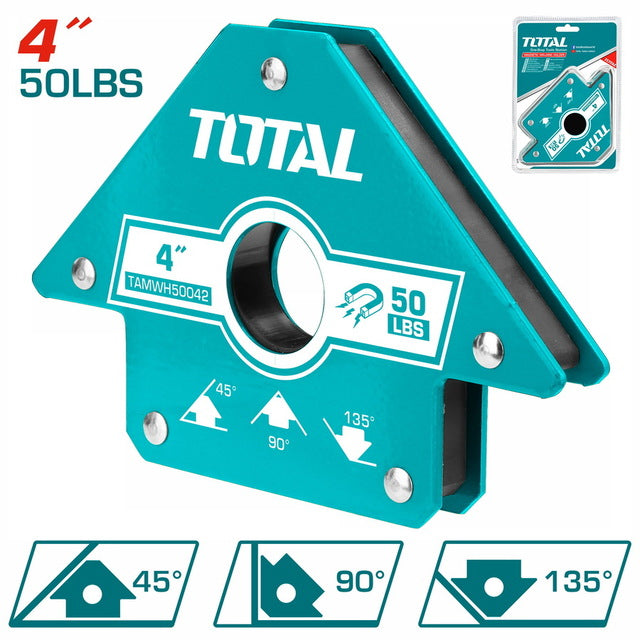Support Soudage Magn. 4 Fiable TOTAL TUNISIA TAMWH50042 - TOTAL TOOLS TUNISIA Site officiel | Station d'outils