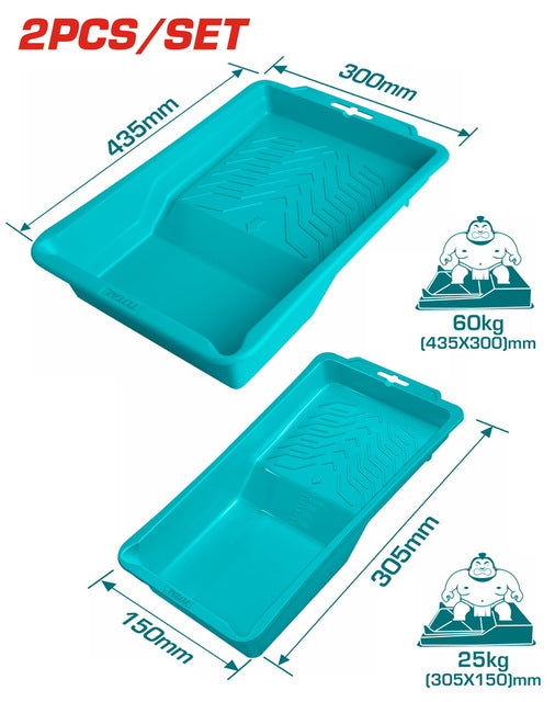 Bac Peinture 435x300 Mm Polypropylène – TCHPTT435105 - TOTAL TOOLS TUNISIA Site officiel | Station d'outils