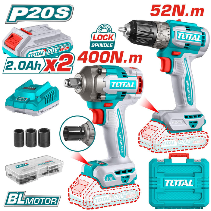 Visseuse Boulonneuse 20V TOTAL TUNISIA Bricolage TCKLI20271 - TOTAL TOOLS TUNISIA Site officiel | Station d'outils