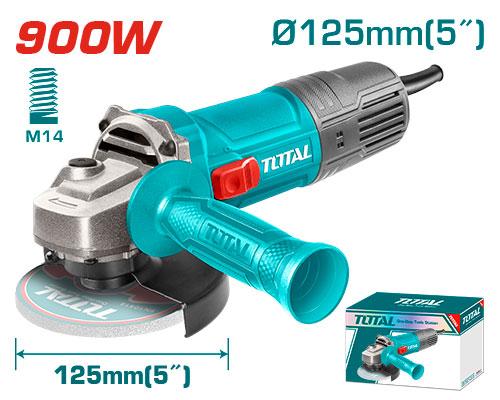 Meuleuse Angulaire 900W 125mm TOTAL TUNISIA Meulage - TOTAL TOOLS TUNISIA Site officiel | Station d'outils