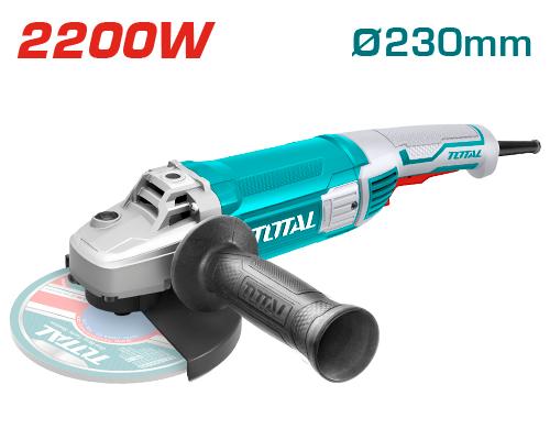 Meuleuse D'Angle 2200W - TOTAL TUNISIA Découpe - TG12223026 - TOTAL TOOLS TUNISIA Site officiel | Station d'outils