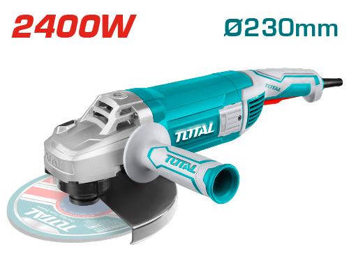 Meuleuse Angulaire 2400W 230mm TG1252306 Puissante TOTAL - TOTAL TOOLS TUNISIA Site officiel | Station d'outils