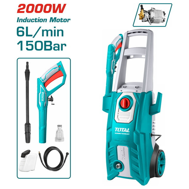 Nettoyeur Pression 2000W150Bar TOTAL TUNISIA TGT11226 - TOTAL TOOLS TUNISIA Site officiel | Station d'outils