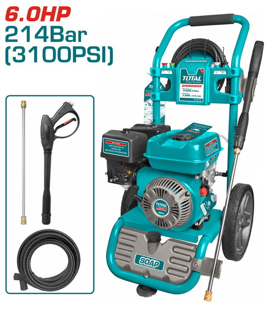 Nettoyeur Pression 208cc 6HP TOTAL TUNISIA Rapide TGT250105 - TOTAL TOOLS TUNISIA Site officiel | Station d'outils