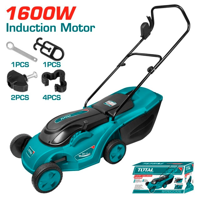 Tondeuse Gazon Électrique 1600W–TOTAL Puissante TGT616151 - TOTAL TOOLS TUNISIA Site officiel | Station d'outils