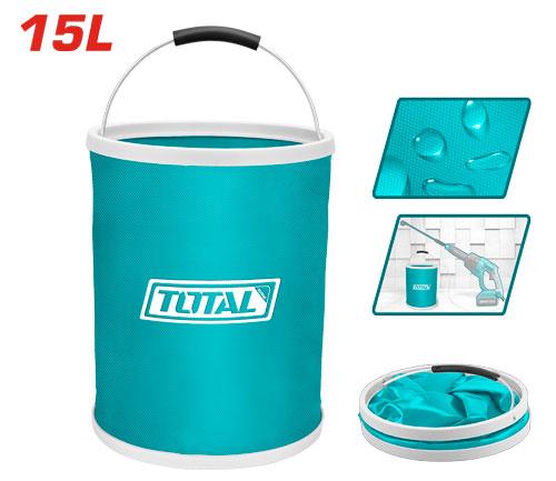 Seau Pliant Imperméable 15L Modèle TGTFB15 Total Camping - TOTAL TOOLS TUNISIA Site officiel | Station d'outils