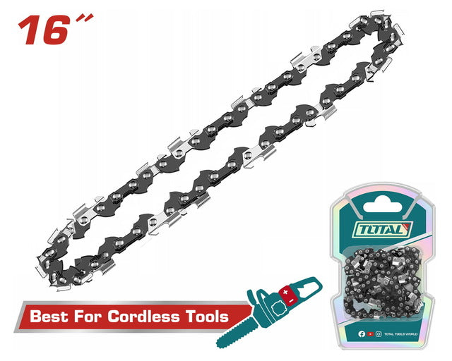 Chaîne TOTAL 16P 3/8 0,043 TOTAL TUNISIA Rapide–TGSLI401682 - TOTAL TOOLS TUNISIA Site officiel | Station d'outils