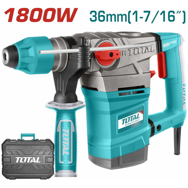 Marteau Perforateur 1800W-TOTAL TUNISIA Pour Béton-TH118366 - TOTAL TOOLS TUNISIA Site officiel | Station d'outils