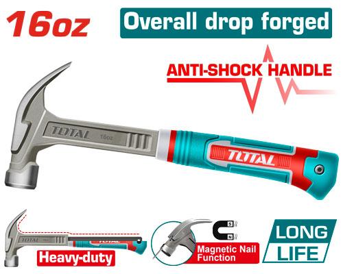Marteau Arrache Clou 16 Oz 345 Mm THCH61016L Précision - TOTAL TOOLS TUNISIA Site officiel | Station d'outils
