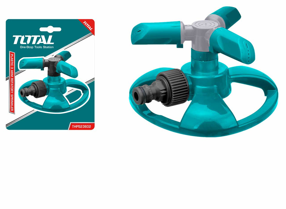 Arroseur Rotatif 3 Bras - TOTAL TUNISIA Arrosage THPS23602 - TOTAL TOOLS TUNISIA Site officiel | Station d'outils