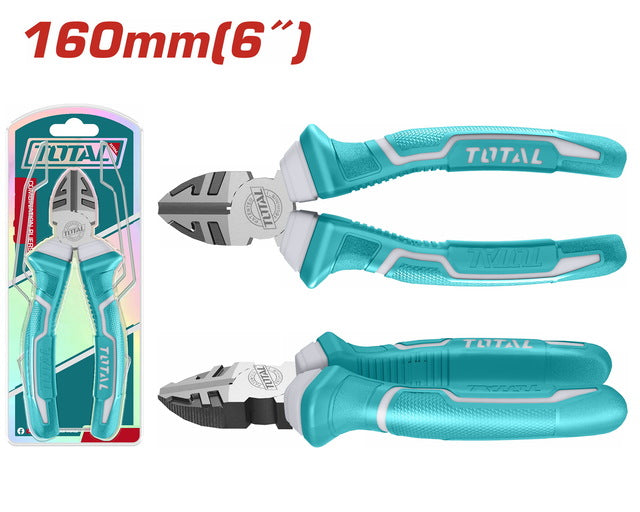 THT130606P-Pince Coupante Diagonale TOTAL 160 mm-Précise - TOTAL TOOLS TUNISIA Site officiel | Station d'outils
