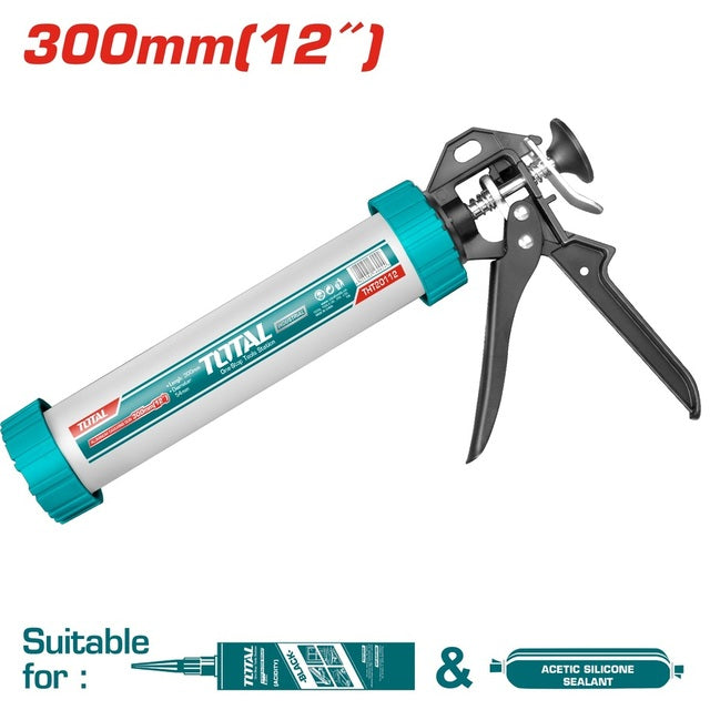 THT20112 – Pistolet Calfeutrer Aluminium TOTAL 12 Pouces – Léger - TOTAL TOOLS TUNISIA Site officiel | Station d'outils