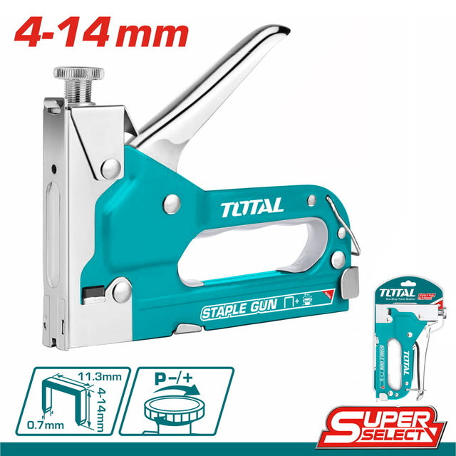 THT311425 Agrafeuse Manuelle TOTAL Force 4-14 Mm Fixation - TOTAL TOOLS TUNISIA Site officiel | Station d'outils