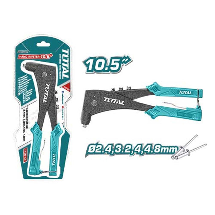 THT32105 – Pince À Rivet TOTAL 10,5 Pouces – Ergonomique - TOTAL TOOLS TUNISIA Site officiel | Station d'outils
