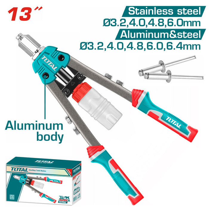 Pince à Rivet Pro 13 Pouces THT32131 en Aluminium Haute Résistance avec Poignées Ergonomiques