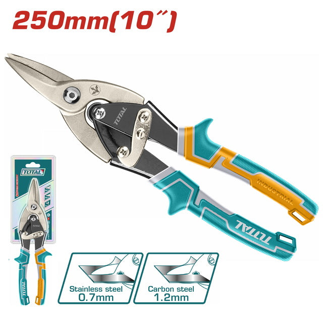 THT522106 - Cisaille Droite Aviation TOTAL 250 mm-Précision - TOTAL TOOLS TUNISIA Site officiel | Station d'outils