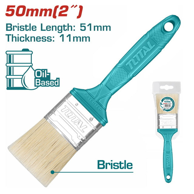 THT846026 PINCEAU TOTAL 2 Pouces 50 Pour Peinture Précise - TOTAL TOOLS TUNISIA Site officiel | Station d'outils