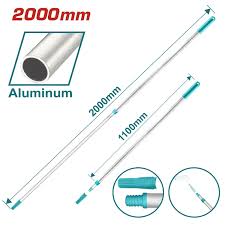 THTEP0201 Tige Aluminium 2000mm Léger TOTAL Nettoyage - TOTAL TOOLS TUNISIA Site officiel | Station d'outils