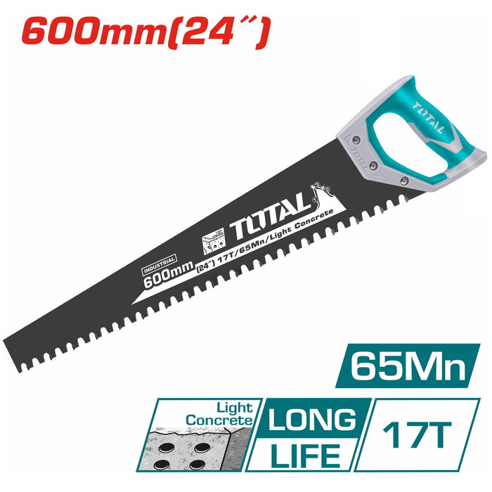 THTLCS1241 Scie Béton 600 Mm 65Mn 17 Dents Longue Durée - TOTAL TOOLS TUNISIA Site officiel | Station d'outils
