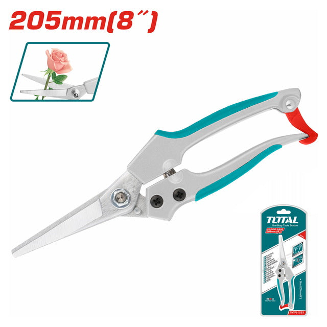 THTP61083 Sécateur Total 20 cm Pour Jardinage Précis - TOTAL TOOLS TUNISIA Site officiel | Station d'outils
