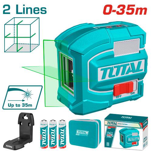 TOTAL TLL156601 – Niveau Laser Portée 0 À 35 M Précis - TOTAL TOOLS TUNISIA Site officiel | Station d'outils