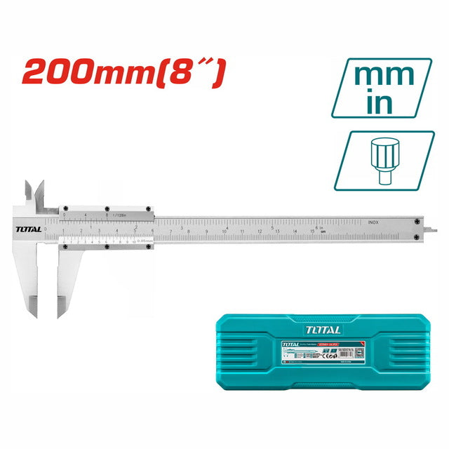 TMT312001 Pieds À Coulisse TOTAL 8 200 mm Robustes Précis - TOTAL TOOLS TUNISIA Site officiel | Station d'outils