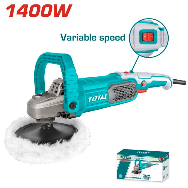 TP11418018 – Polisseuse D’Angle 180 Mm 1400W – Finition Pro - TOTAL TOOLS TUNISIA Site officiel | Station d'outils