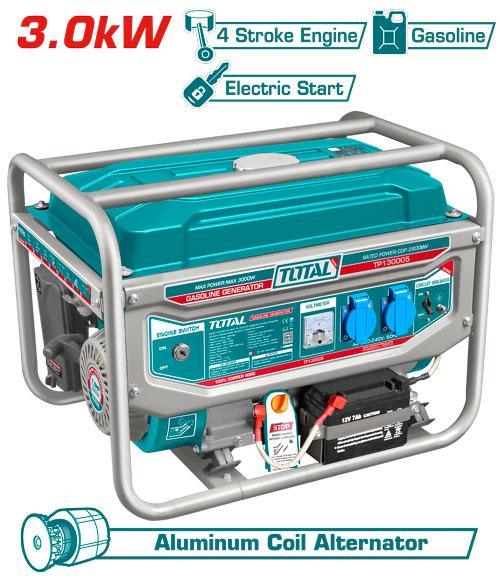 TP130005-1 Groupe Électrogène TOTAL 3000W Fiable Pratique - TOTAL TOOLS TUNISIA Site officiel | Station d'outils