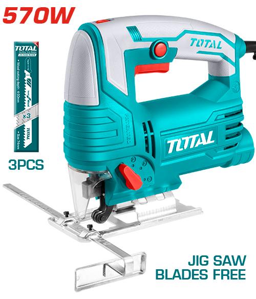 TS206656 – Scie Sauteuse Total 570 W Puissante Polyvalente - TOTAL TOOLS TUNISIA Site officiel | Station d'outils