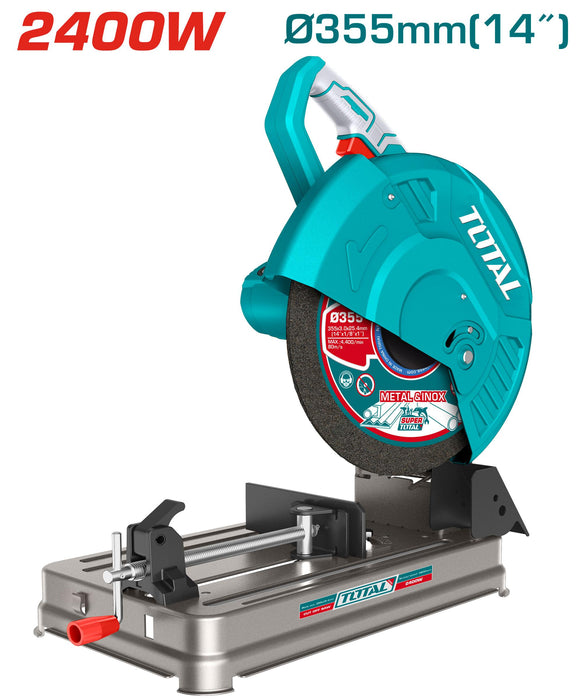Tronçonneuse Métal 2400W TS9243558 Pour Découpe Précise - TOTAL TOOLS TUNISIA Site officiel | Station d'outils