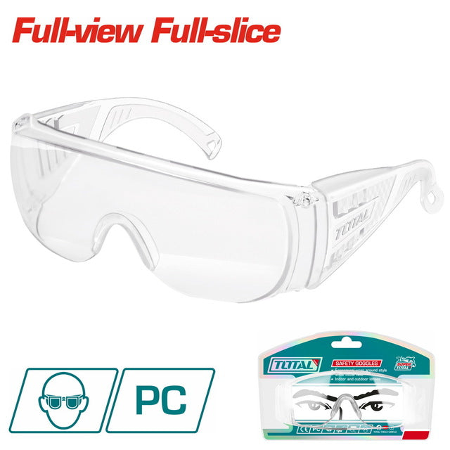 Lunettes De Protection Transparentes TSP304 En Polycarbonate Résistant Aux Chocs Avec Protection UV