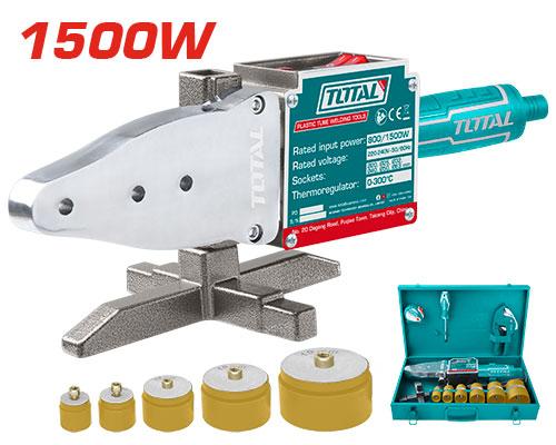 TT328151 Outil Soudage Tubes Plastique TOTAL 800-1500W Pro - TOTAL TOOLS TUNISIA Site officiel | Station d'outils