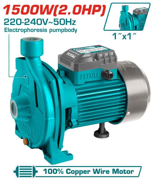 TWP215006 Pompe Centrifuge TOTAL 1500W 140 Lpm Domestique - TOTAL TOOLS TUNISIA Site officiel | Station d'outils