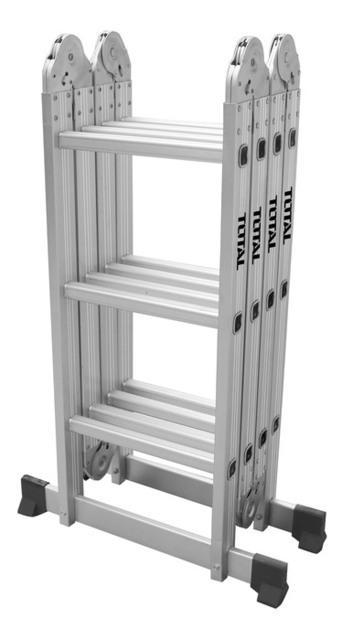 Échelle Aluminium 4x3 Marches 338 cm Polyvalente THLAD04431 - TOTAL TOOLS TUNISIA Site officiel | Station d'outils
