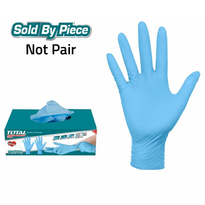 Gants Nitrile 100PCS L Qualité - TOTAL TUNISIA - TSP12104L - TOTAL TOOLS TUNISIA Site officiel | Station d'outils