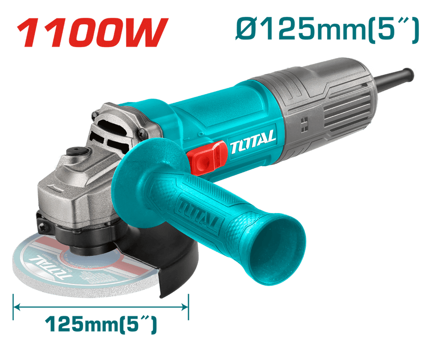 Meule d Angle 125 1100 W Total Tunisia Coupe TG11012536 - TOTAL TOOLS TUNISIA Site officiel | Station d'outils