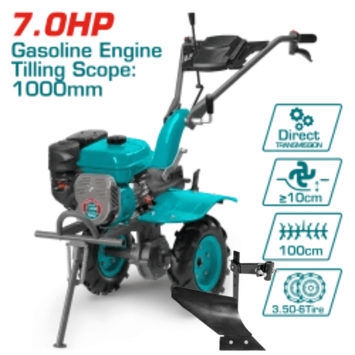 Motoculteur À Essence 7 HP Modèle TGC12006 Par TOTAL Puissant Et Polyvalent Pour Cultures Profondes - TOTAL TOOLS TUNISIA Site officiel | Station d'outils