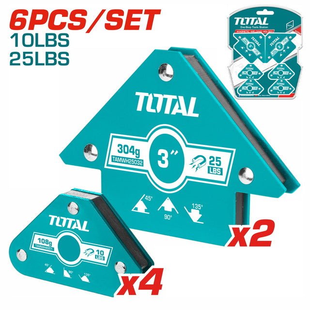 Porte Soudure Magnétique 3 Pouces - TOTAL TUNISIA TAMWH6002 - TOTAL TOOLS TUNISIA Site officiel | Station d'outils