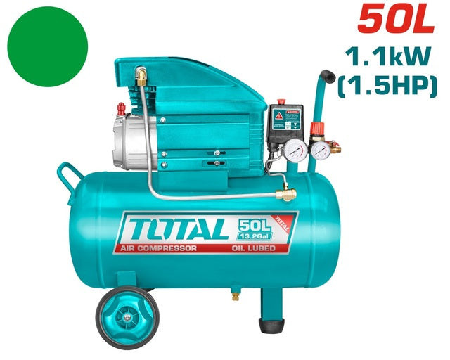 Compresseur 050L 220V 2CV – TOTAL TUNISIA Brico – TC255061E - TOTAL TOOLS TUNISIA Site officiel | Station d'outils