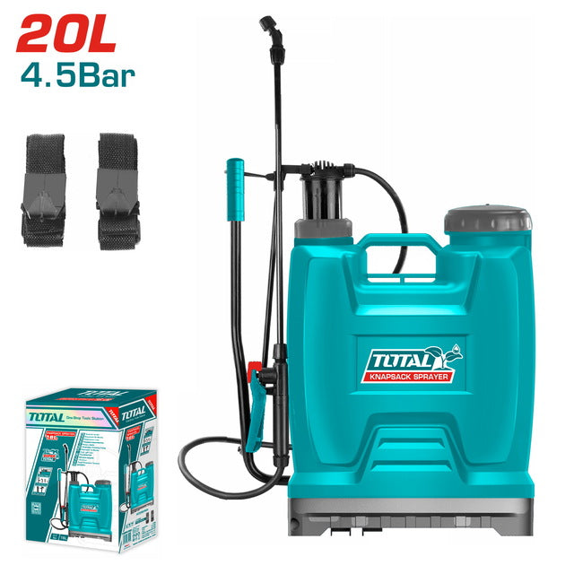 Pulvérisateur À Dos Total 20 L 4,5 Bars Jardin THSPP42002