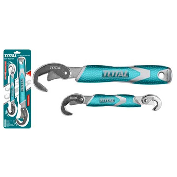 THT10309328 - Clé Réglable TOTAL 9-32 mm - Pratique - TOTAL TOOLS TUNISIA Site officiel | Station d'outils