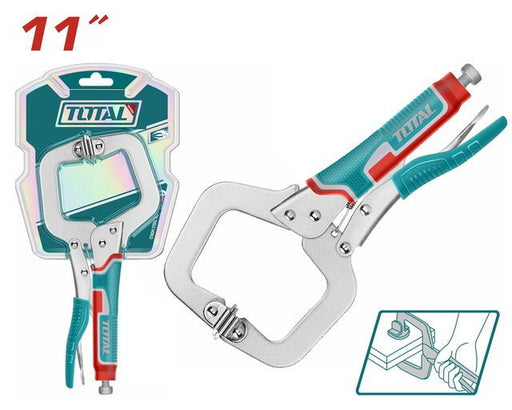 THT111113 Pince Étau 280mm Acier Carbone Nickelé 11 Pouces - TOTAL TOOLS TUNISIA Site officiel | Station d'outils