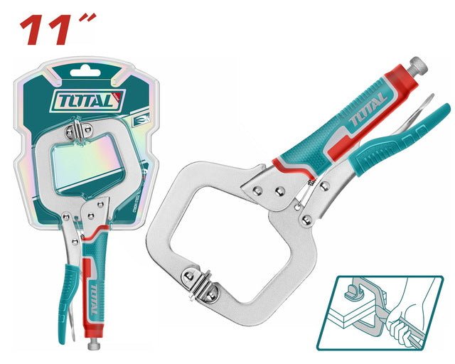 THT111113 Pince Étau 280mm Acier Carbone Nickelé 11 Pouces - TOTAL TOOLS TUNISIA Site officiel | Station d'outils